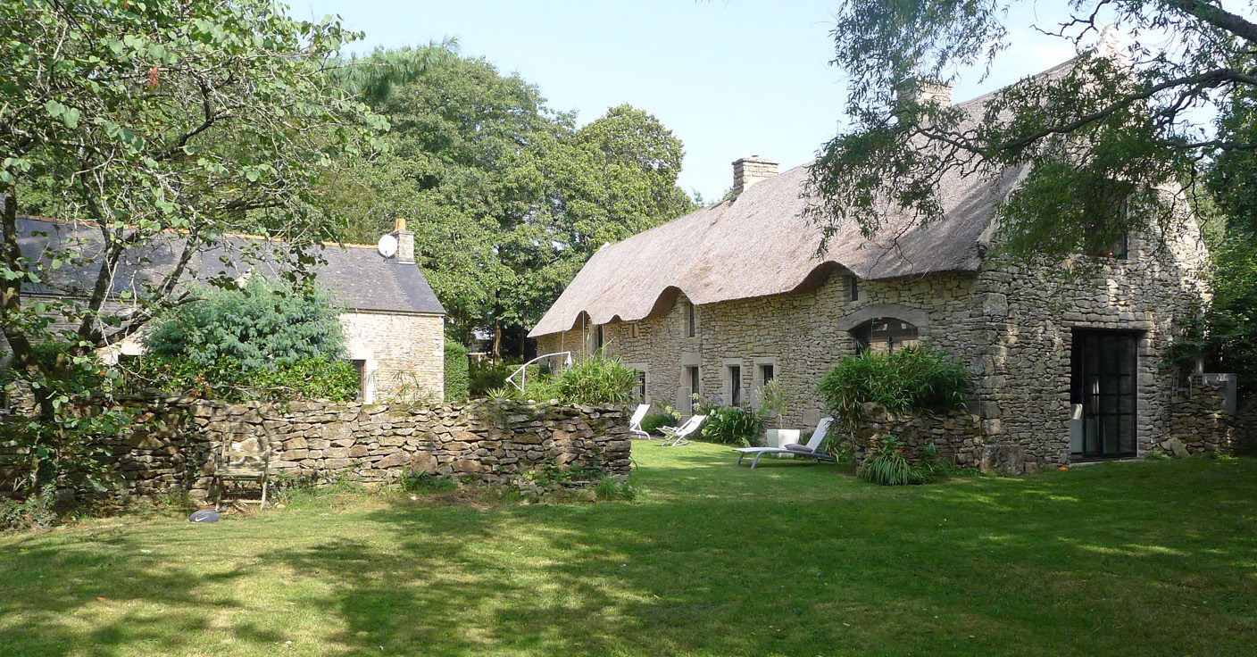 Maison Chaumière Auray Morbihan Bretagne Sud