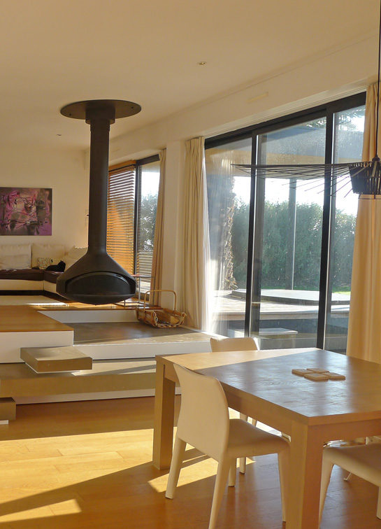 Maison d'architecte Vue mer Landrezac Sarzeau Morbihan Bretagne Sud