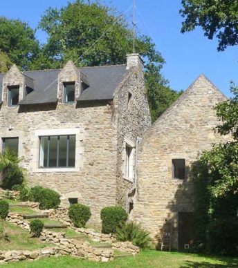 Ancien moulin dans le Golfe du Morbihan