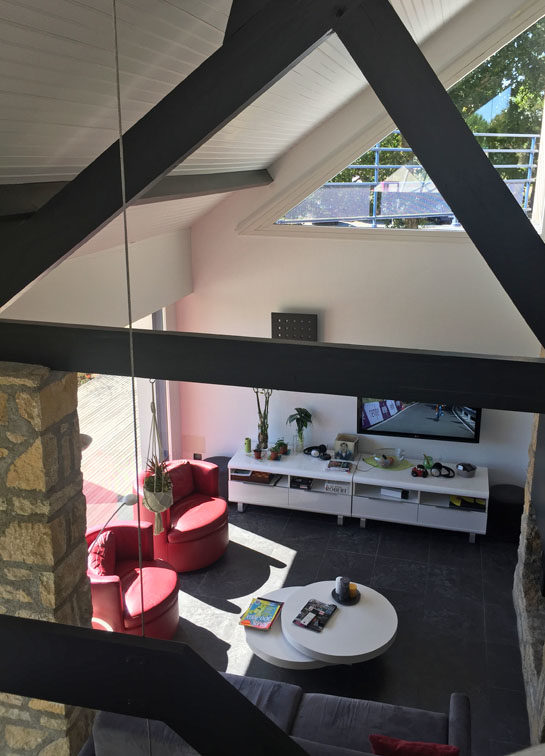 Maison contemporaine Vue mer Piscine Sarzeau Morbihan Bretagne Sud