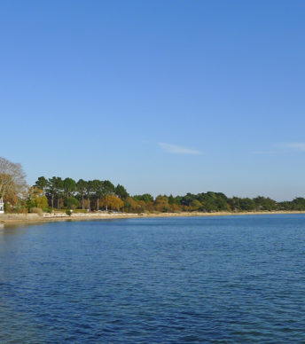Une vue à 180 degrés sur le Golfe du Morbihan à Baden