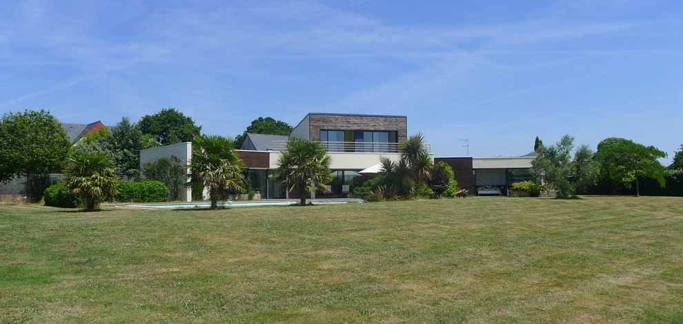 Maison d’architecte Arradon Golfe du Morbihan