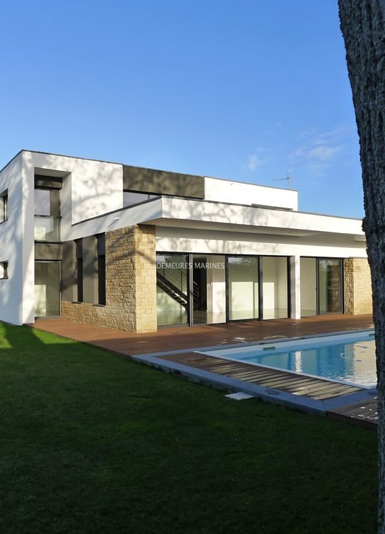 Maison Darchitecte Avec Piscine à Vannes Demeures Marines