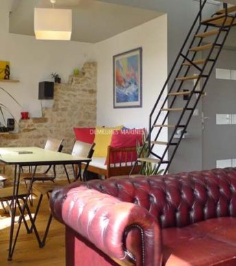 Appartement duplex, dernier étage Vannes intra-muros