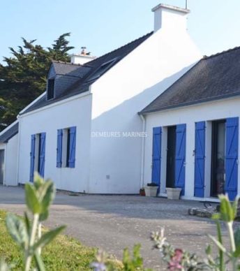 Maison de pêcheur vue mer à Locmiquélic