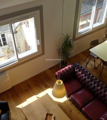 Appartement duplex, dernier étage Vannes intra-muros