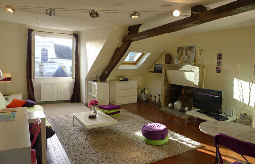 Appartement de charme et de caractère sur le port de Vannes vendu par Demeures Marines