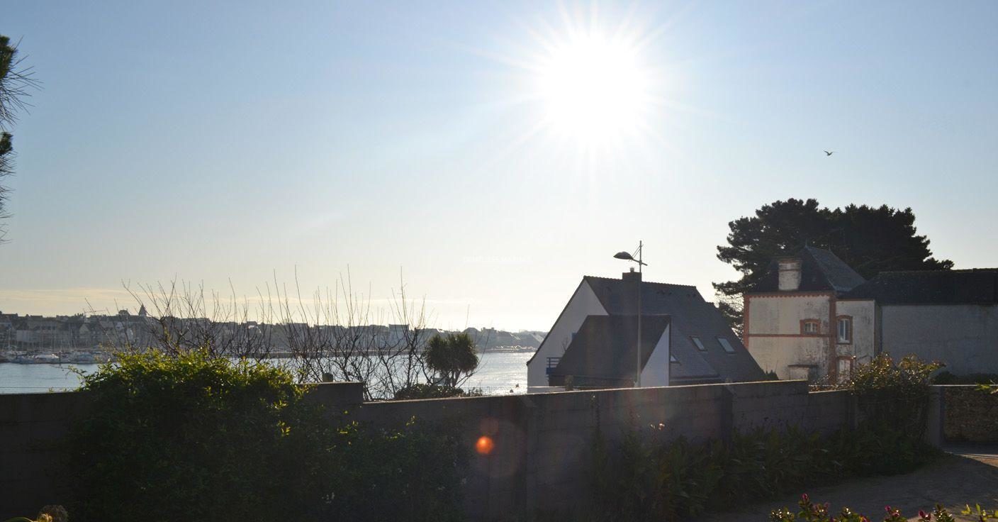 Maison vue mer ria d'Etel Plouhinec