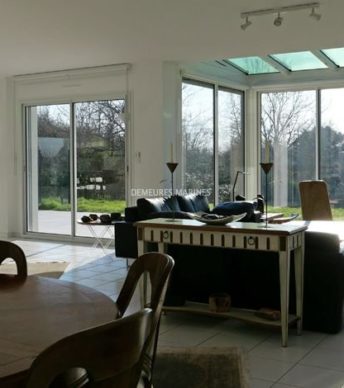 Lumineuse maison contemporaine face au Golfe du Morbihan à Séné