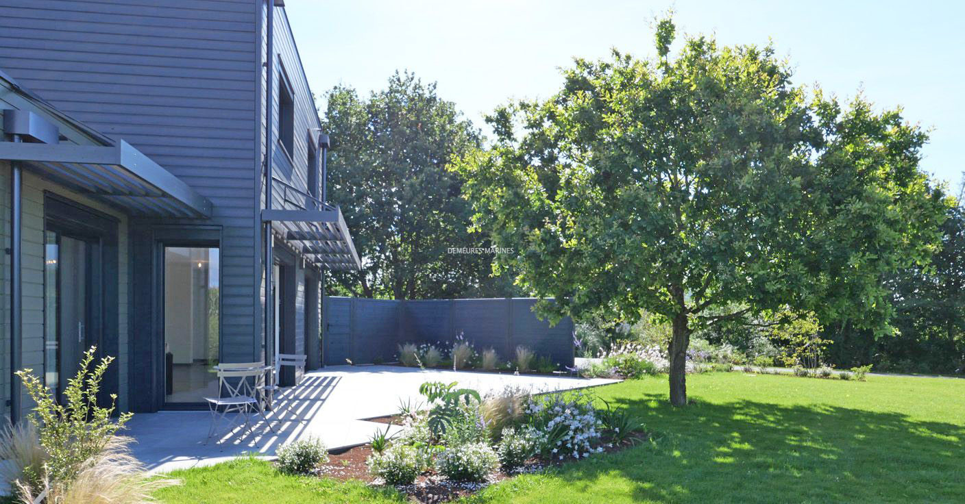 Maison bioclimatique Riantec Bretagne sud