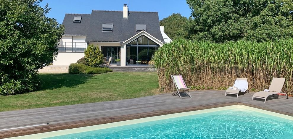 Maison architecte avec piscine Saint-Nolff