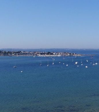 Maison de pêcheur vue mer à Gâvres dans le Morbihan