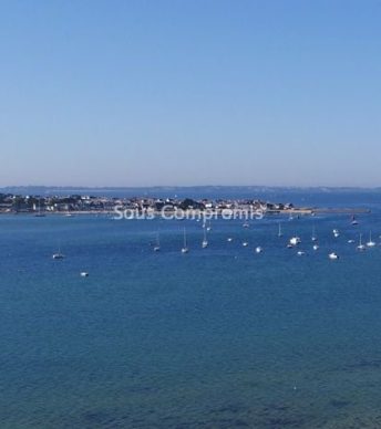 Maison de pêcheur vue mer à Gâvres dans le Morbihan