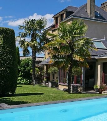 Demeure en pierre avec piscine à Saint-Goustan