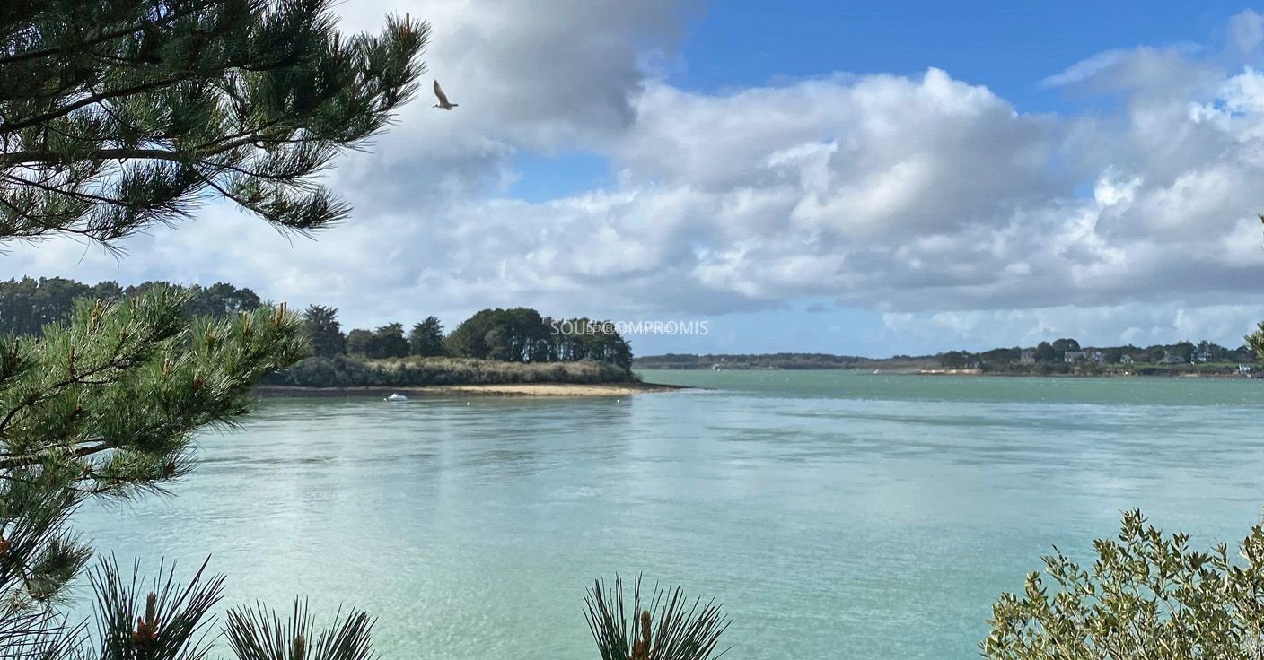 Terrain constructible Larmor Baden Bretagne
