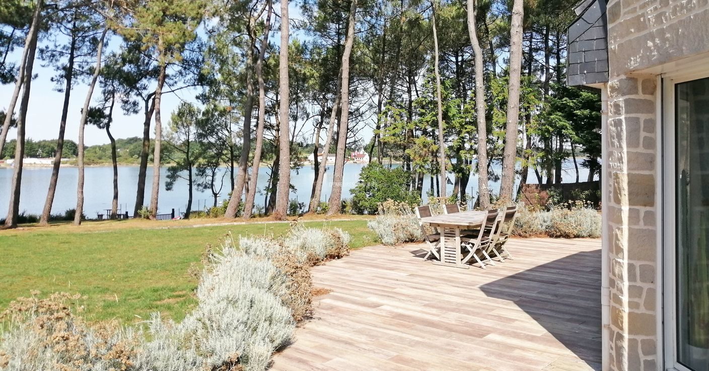Maison Vue mer Ria d'Etel Morbihan Bretagne Sud Demeures Marines