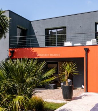 Maison d’architecte avec jardin dans le centre de Quimper