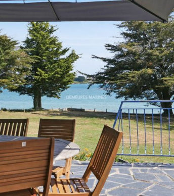 Maison les pieds dans l’eau sur la Ria d’Etel