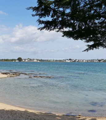 Maison les pieds dans l’eau sur la Ria d’Etel