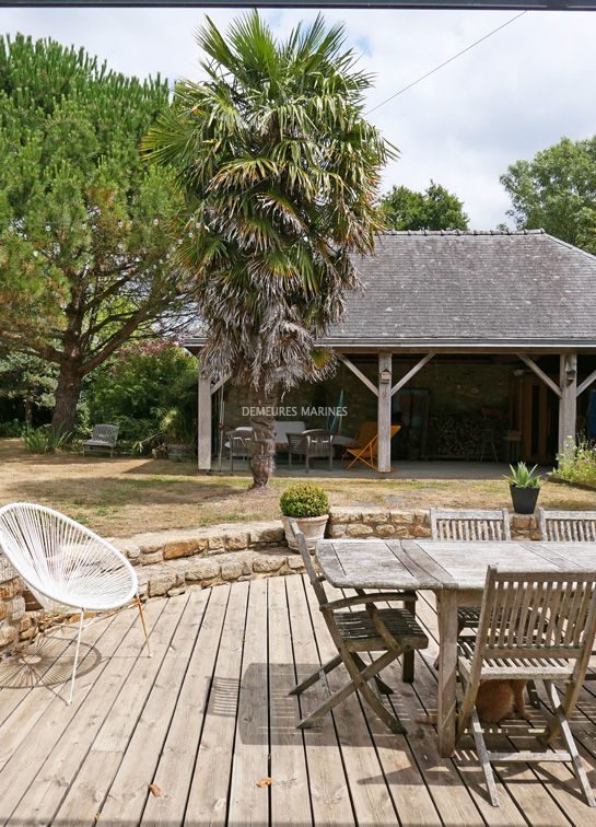 Maison Bourg Charme Nostang Ria d'Etel Bretagne Demeures Marines
