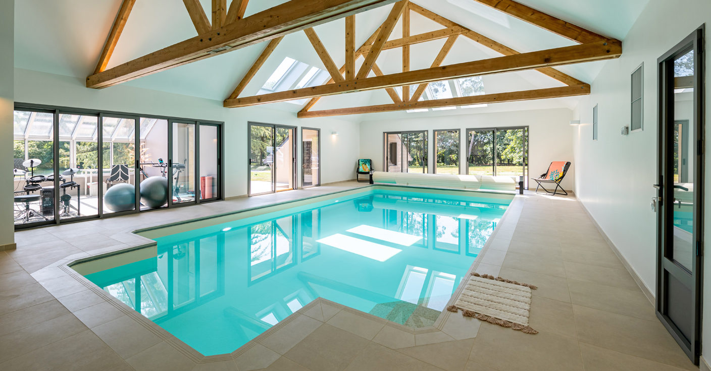 Maison Architecte Prestige Piscine Sainte Marine Combrit Finistère Demeures Marines
