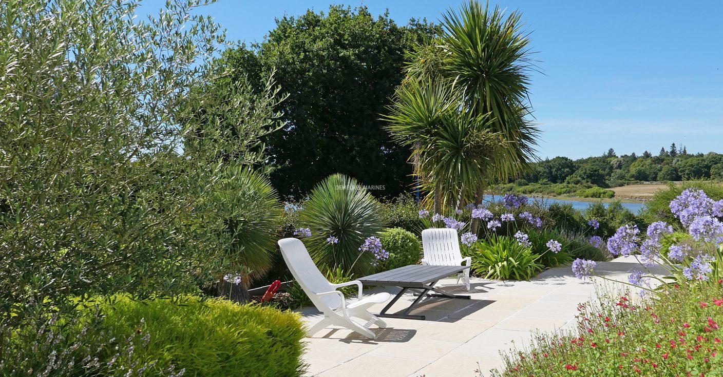 Maison Vue mer Locmariaquer Morbihan Demeures Marines