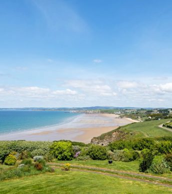 Vue panoramique sur la baie de Douarnenez