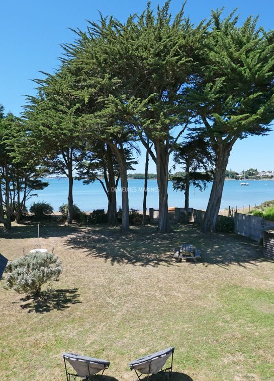 Maison Architecte Larmor Baden Vue mer Golfe du Morbihan Bretagne Demeures Marines