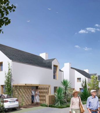 Maison d’architecte neuve à Larmor-Baden dans le Golfe du Morbihan