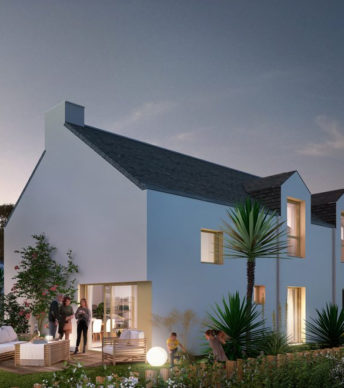 Maison d’architecte neuve à Larmor-Baden dans le Golfe du Morbihan