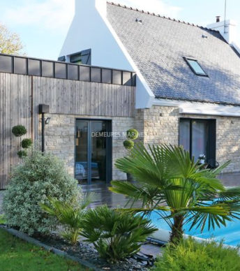 Belle maison rénovée avec piscine à Crac’h