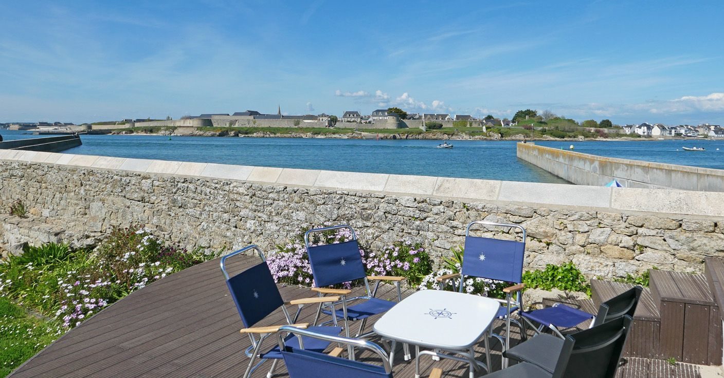 Maison Vue mer Gavres Morbihan