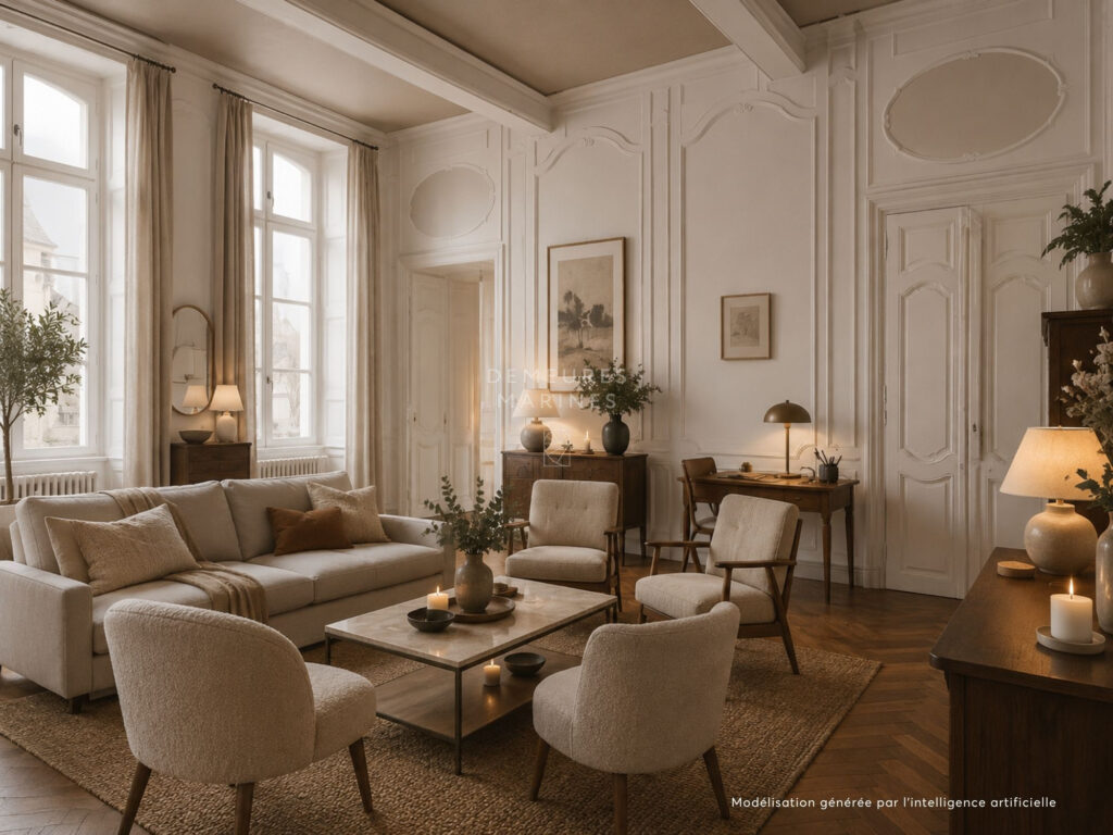 Appartement hôtel particulier prestige charme Vannes intramuros Morbihan