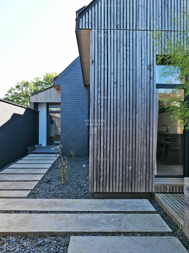 Demeure architecte Charme Locoal Mendon Morbihan