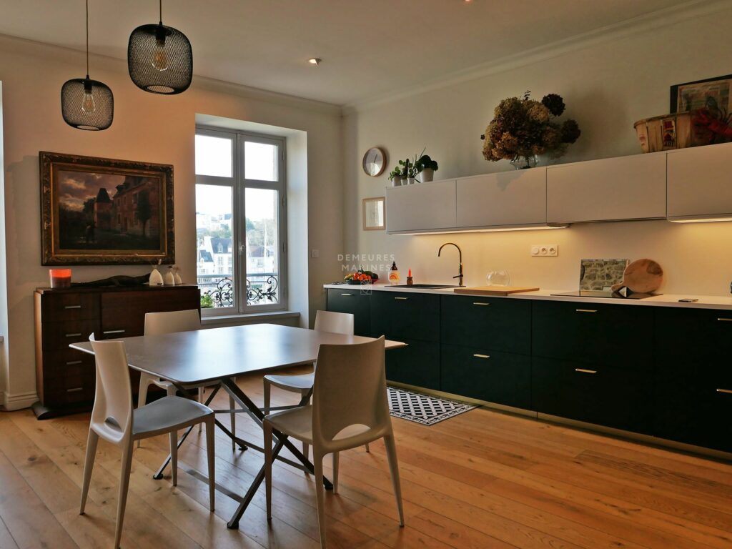 Appartement Prestige Charme Pierre Vue Port Vannes Demeures Marines