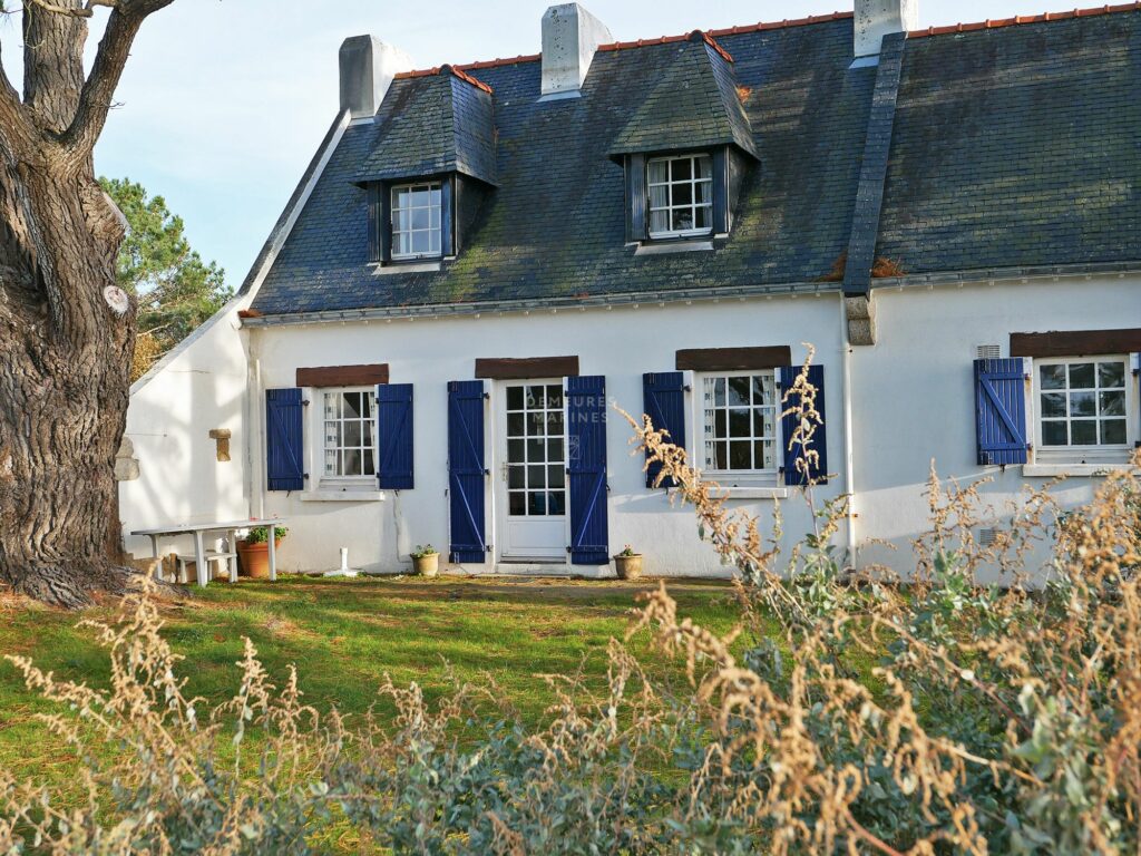 Maison de charme Vue mer Accès direct Golfe du Morbihan Larmor Baden Demeures Marines