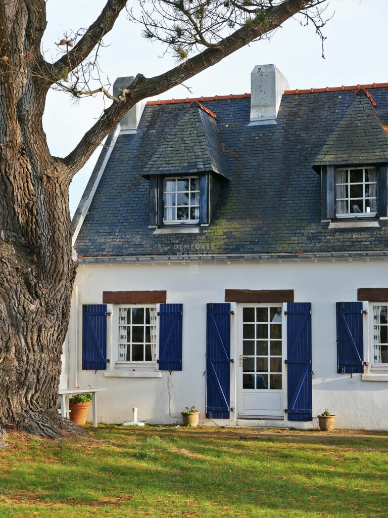 Maison de charme Vue mer Accès direct Golfe du Morbihan Larmor Baden Demeures Marines