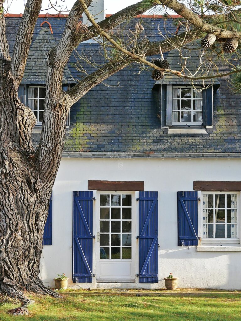 Maison de charme Vue mer Accès direct Golfe du Morbihan Larmor Baden Demeures Marines