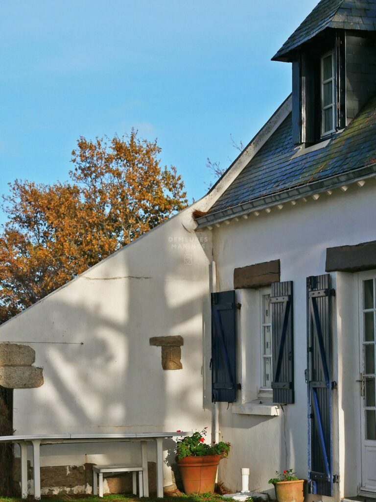 Maison de charme Vue mer Accès direct Golfe du Morbihan Larmor Baden Demeures Marines