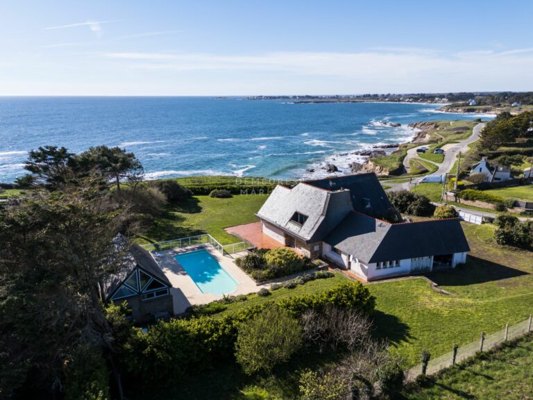 Demeure Architecte Familiale Dépendance Piscine Océan Névez Finistère Demeures Marines