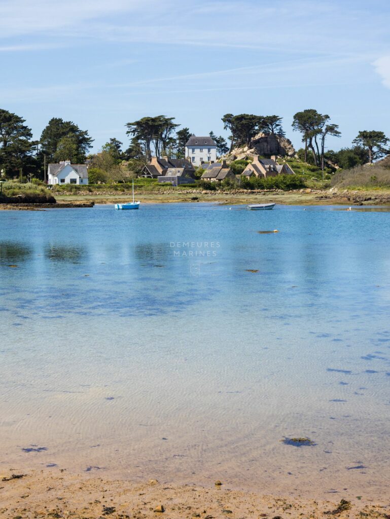 Demeures Marines Maison Architecte Pieds dans l'eau Penvénan Côtes d'Armor Pierre Mer