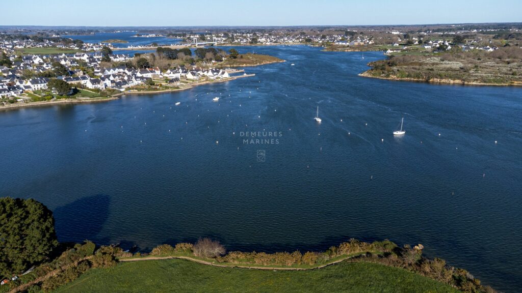 Demeure Architecte Familiale Vue Panoramique Ria d'Étel Plouhinec Demeures Marines