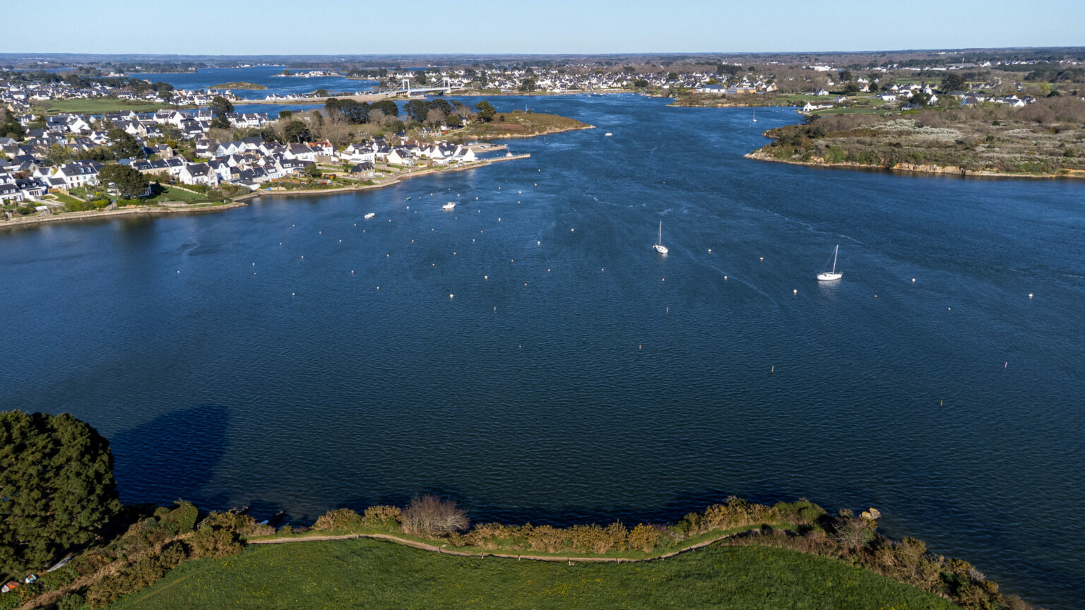 Demeure Architecte Familiale Vue Panoramique Ria d'Étel Plouhinec Demeures Marines