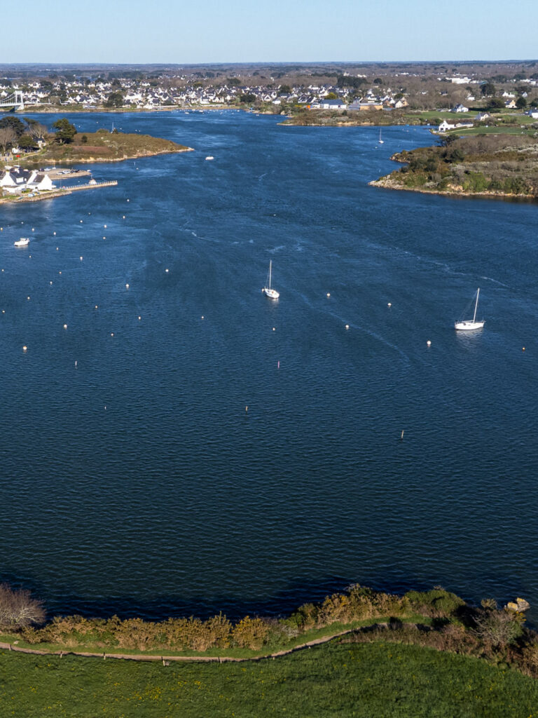 Demeure Architecte Familiale Vue Panoramique Ria d'Étel Plouhinec Demeures Marines