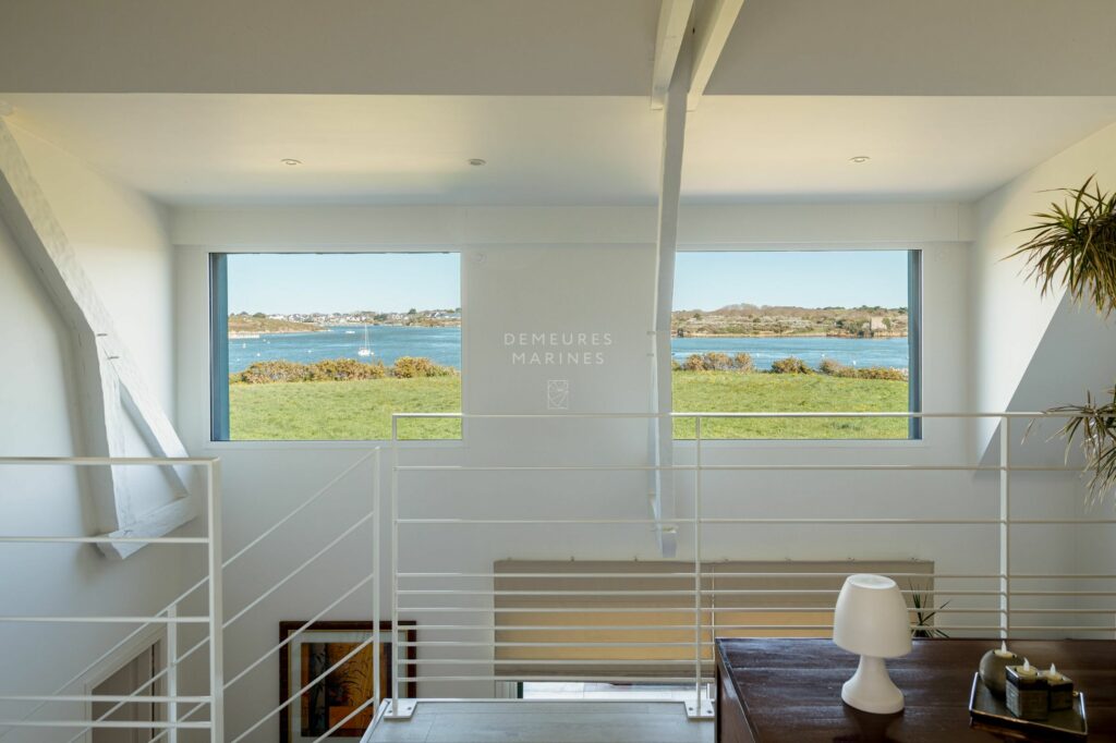 Demeure Architecte Familiale Vue Panoramique Ria d'Étel Plouhinec Demeures Marines