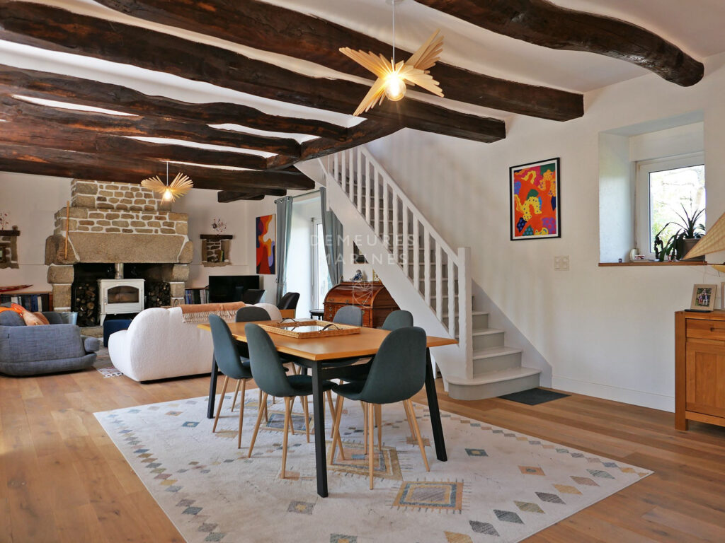 Propriété Charme Dépendances Piscine Kervignac Demeures Marines Pierre Prestige