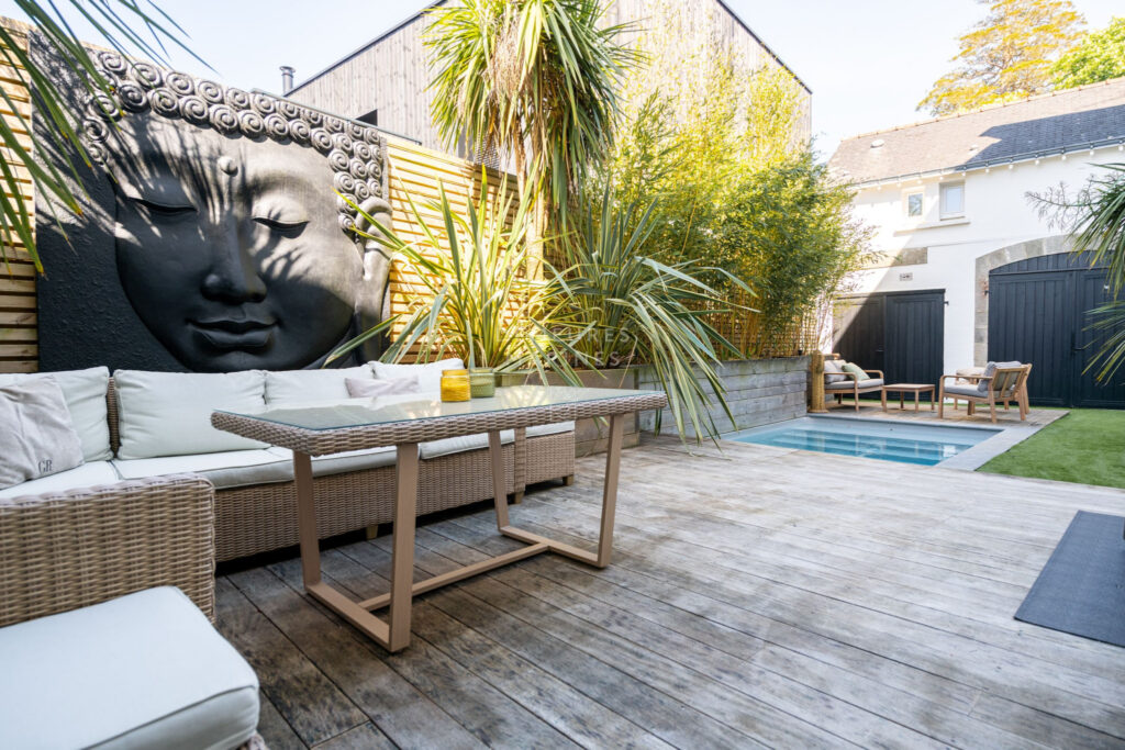 Maison Bourgeoise Piscine Dépendance Vannes Historique Maître Lumineuse Demeures Marines