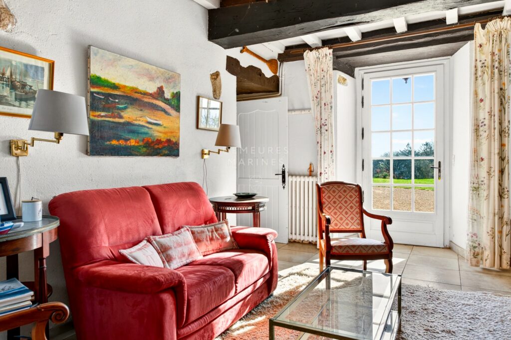Manoir XVème siècle Vue mer Plougrescant Pierre Trégor Charme Demeures Marines Propriété