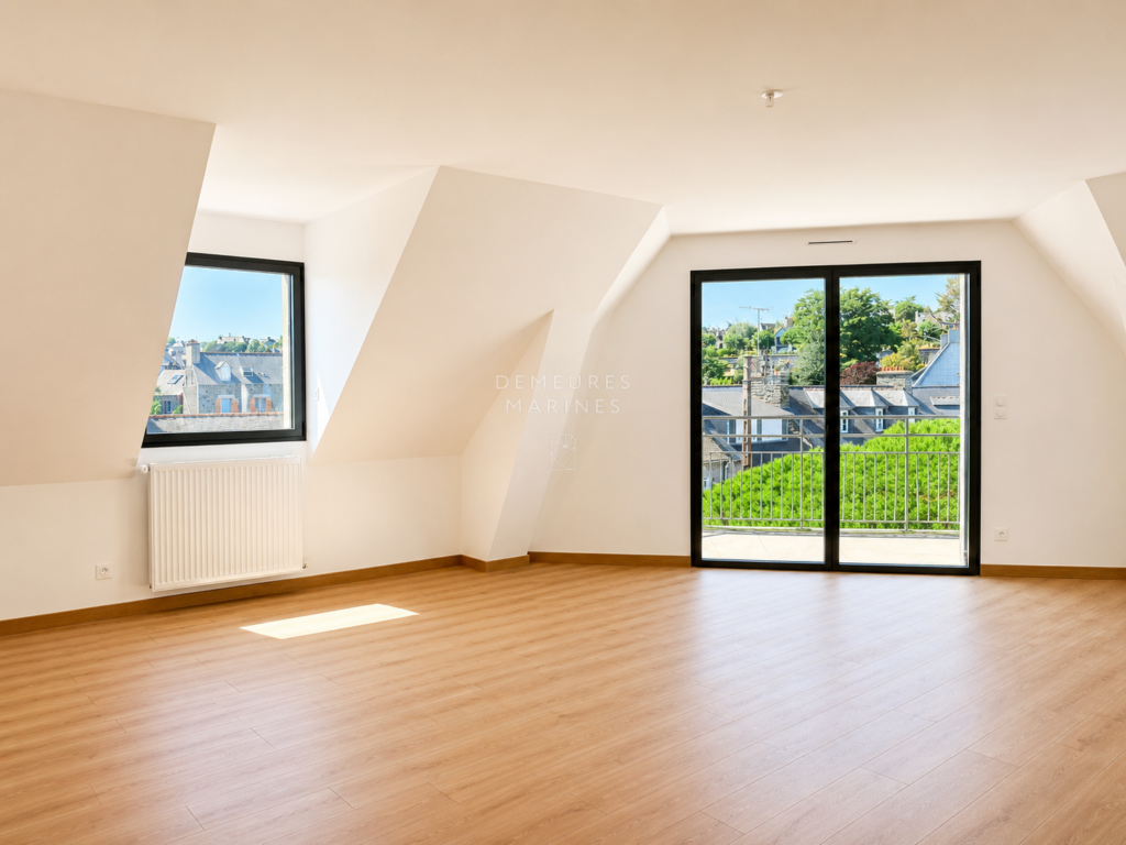 Appartement T4 dernier étage vue mer Saint-Quay-Portrieux Bretagne Demeures Marines
