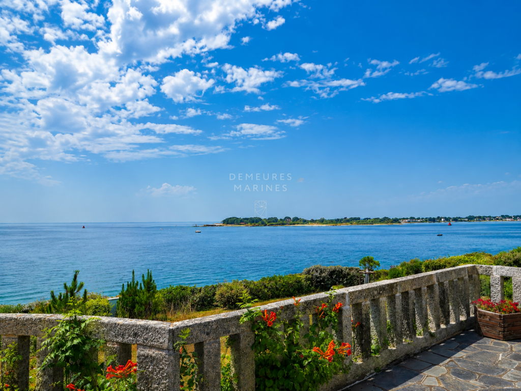 Demeure Familiale Vue Panoramique Morbihan Bretagne Arzon Demeures Marines Vue Mer